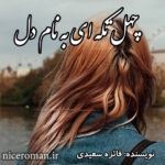 دانلود رمان چهل تکه ای به نام دل (آبی چشمانت) فائزه سعیدی